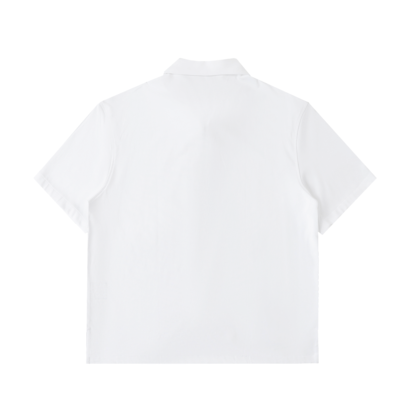 THÉVA Half-Zip Cotton Polo Shirt