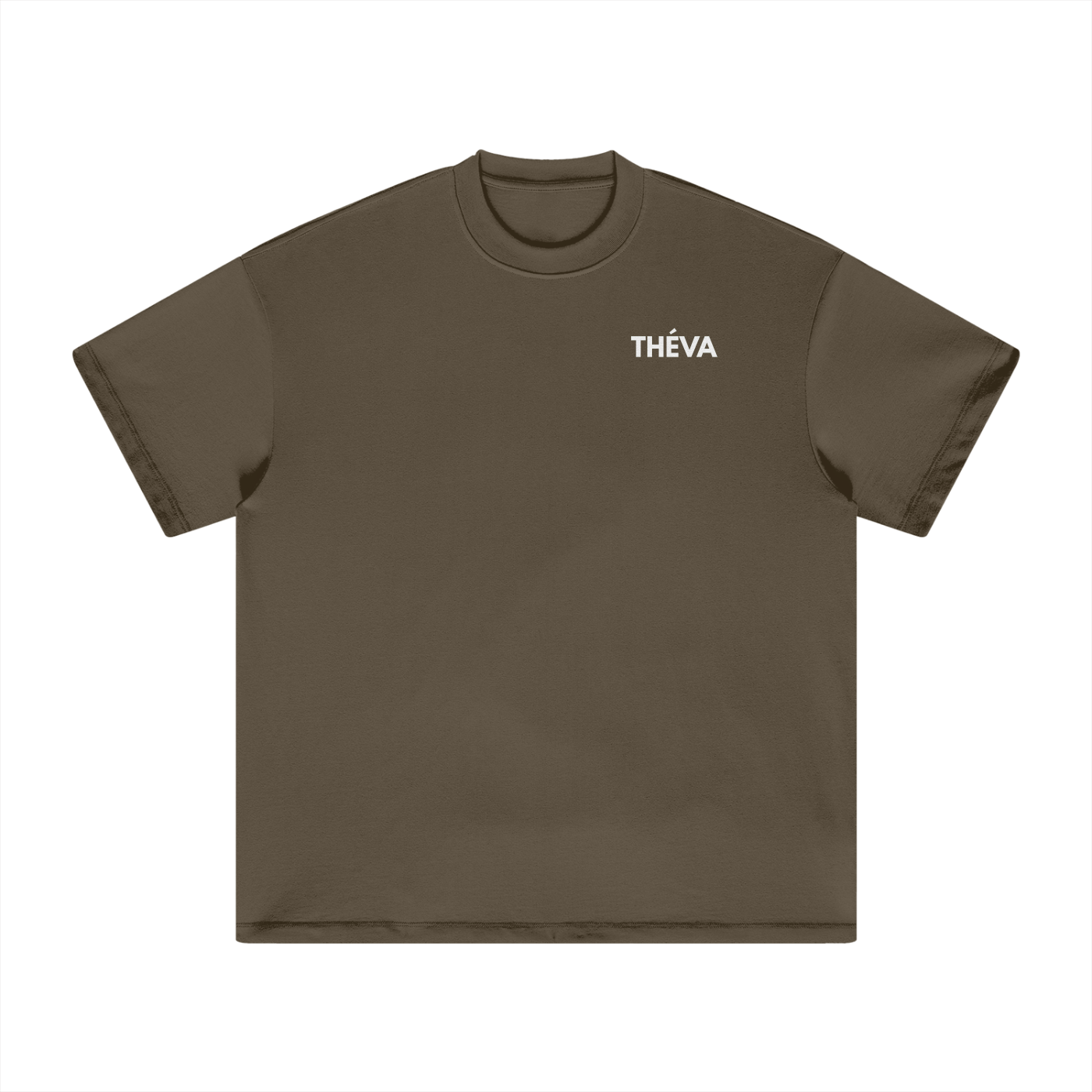 Corner logo THÉVA oversized tee