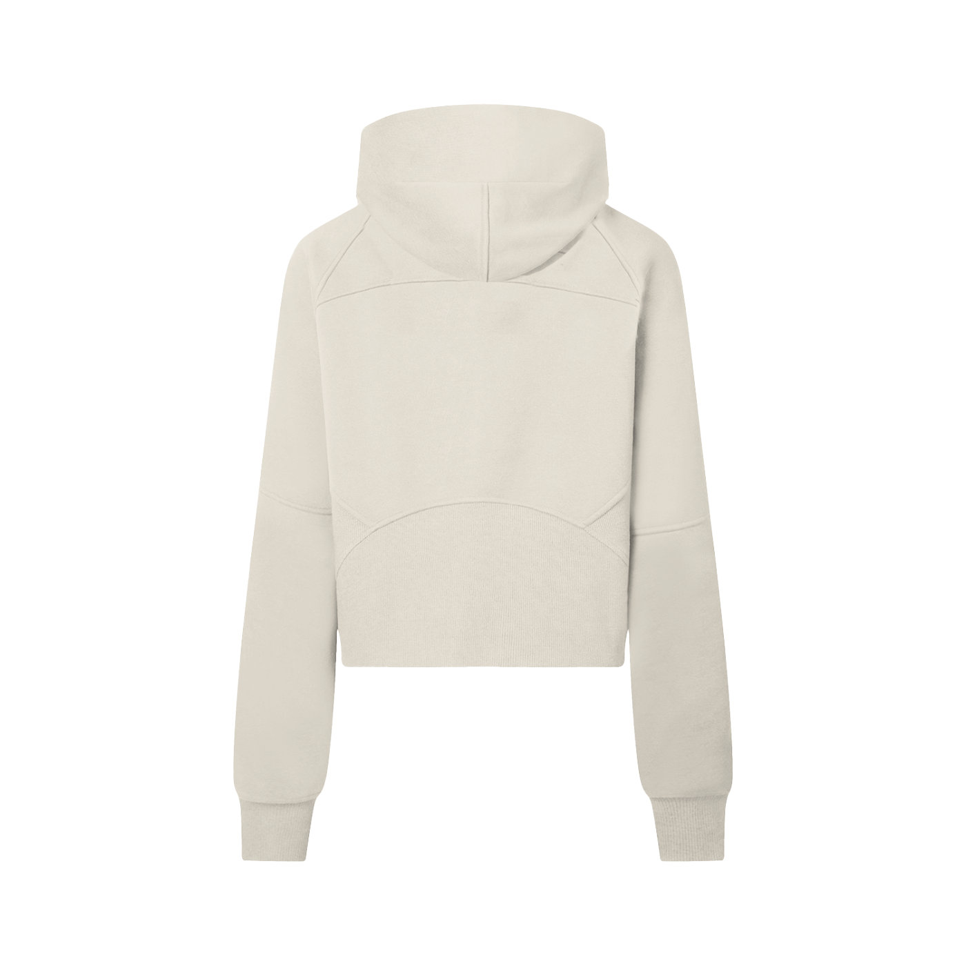 THÉVA Cropped Half-Zip Hoodie