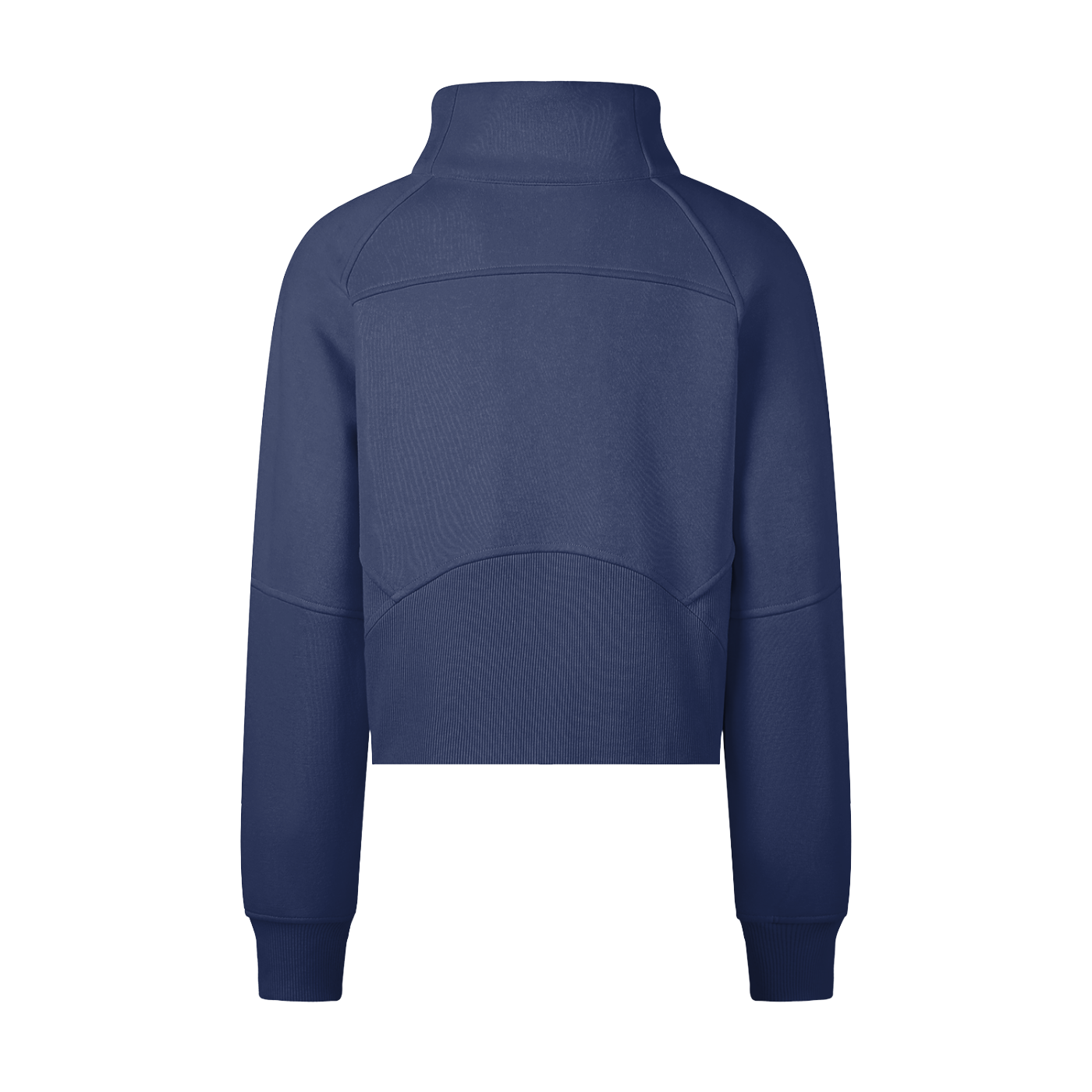 THÉVA Cropped Half-Zip Sweatshirt