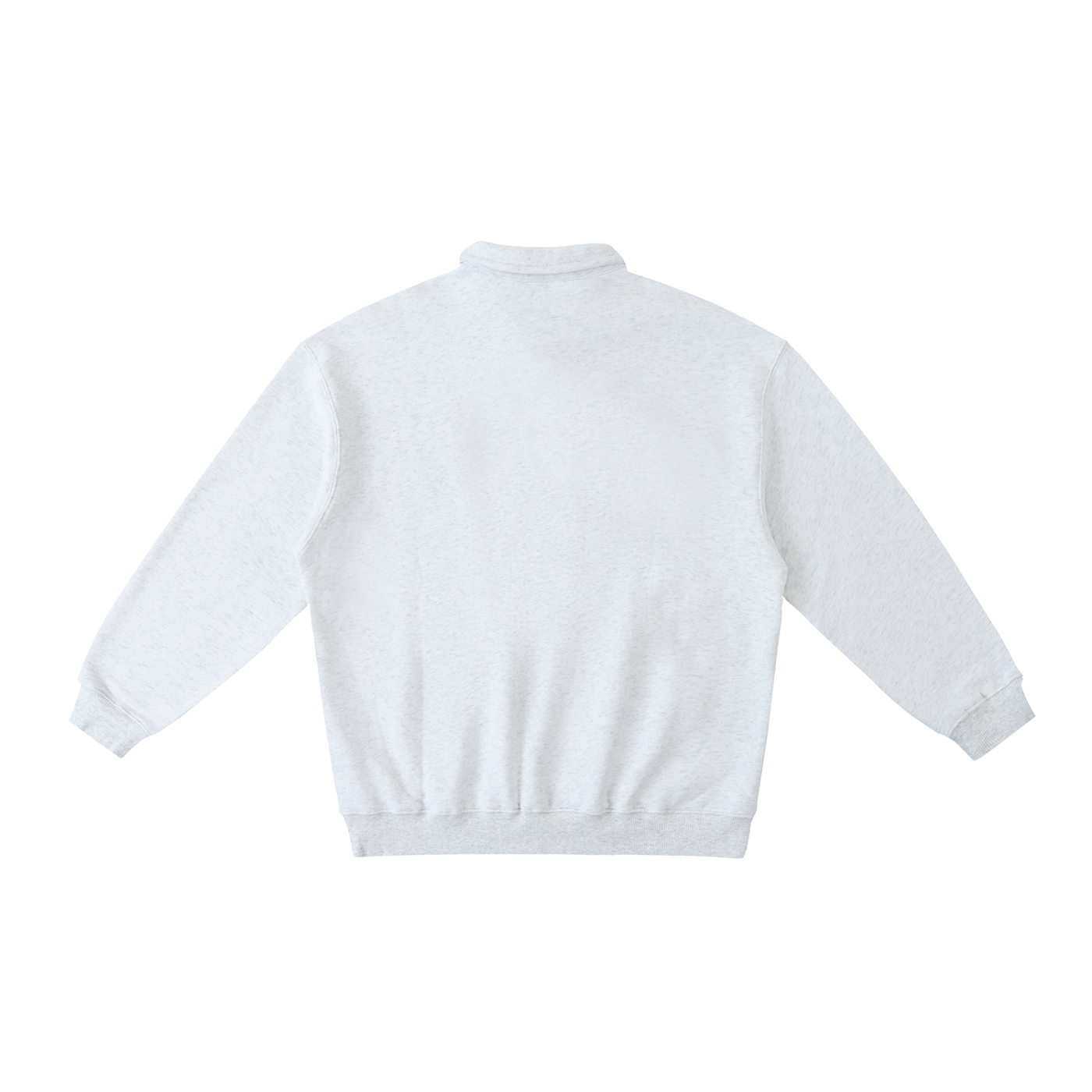 THÉVA Heavyweight Polo-Collar Sweatshirt