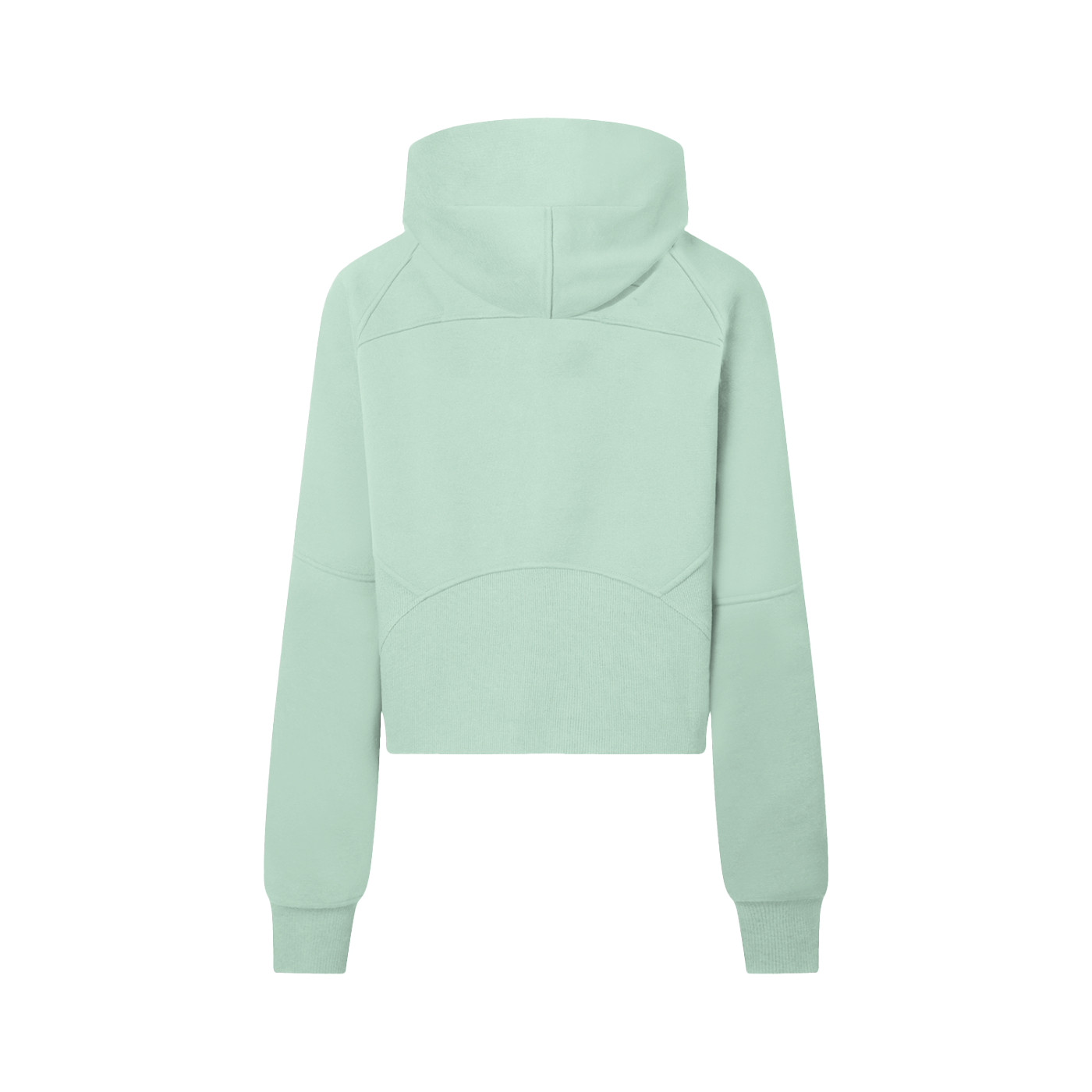 THÉVA Cropped Half-Zip Hoodie