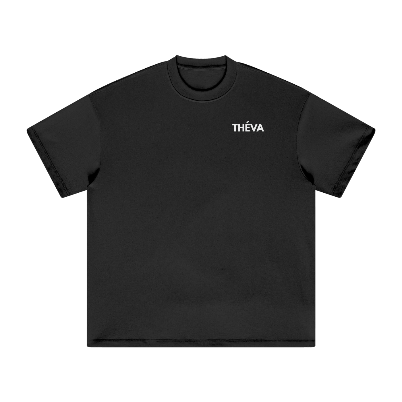 Corner logo THÉVA oversized tee