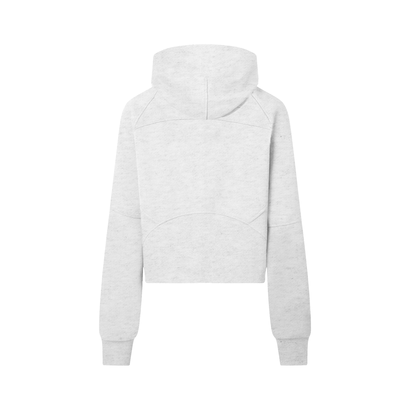THÉVA Cropped Half-Zip Hoodie