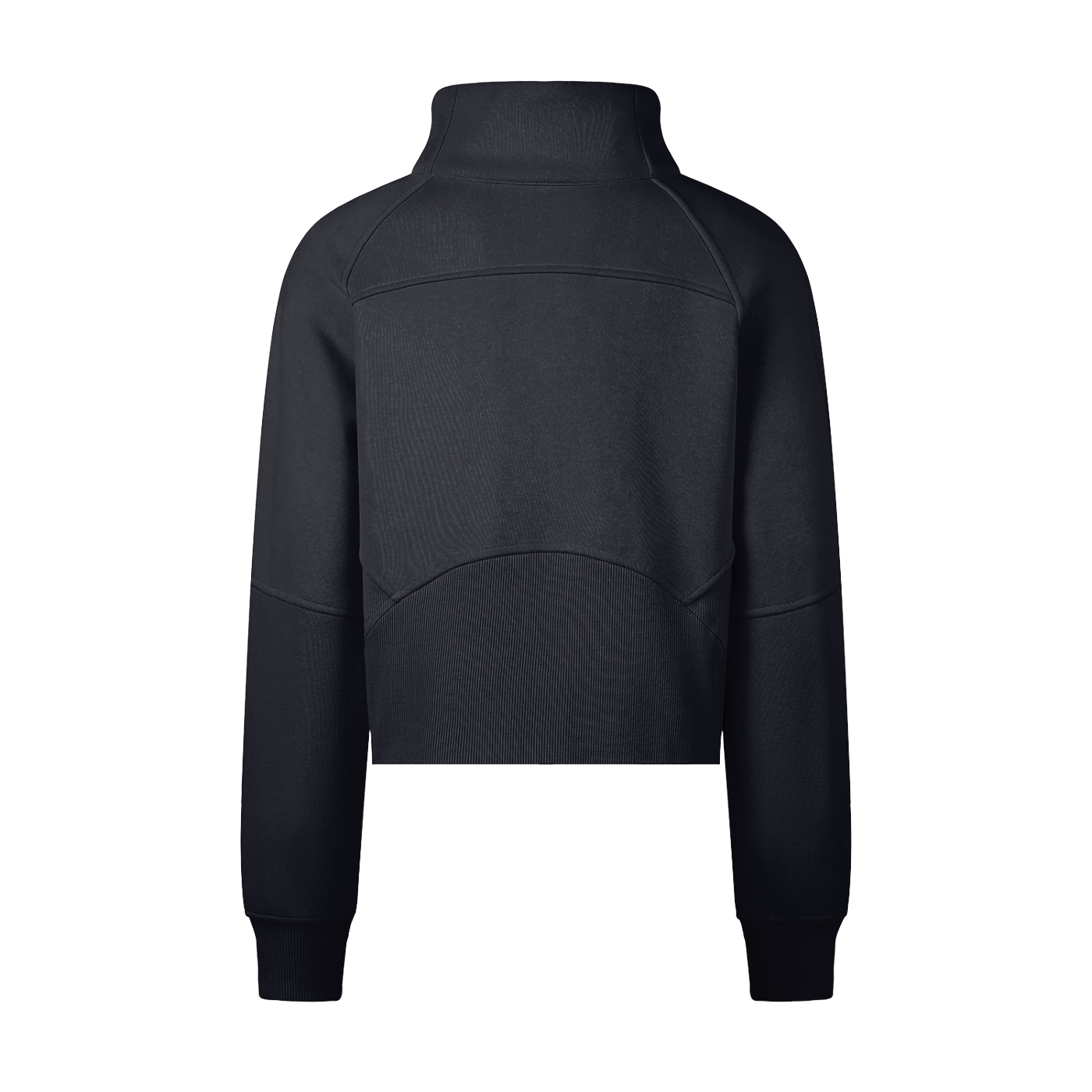 THÉVA Cropped Half-Zip Sweatshirt
