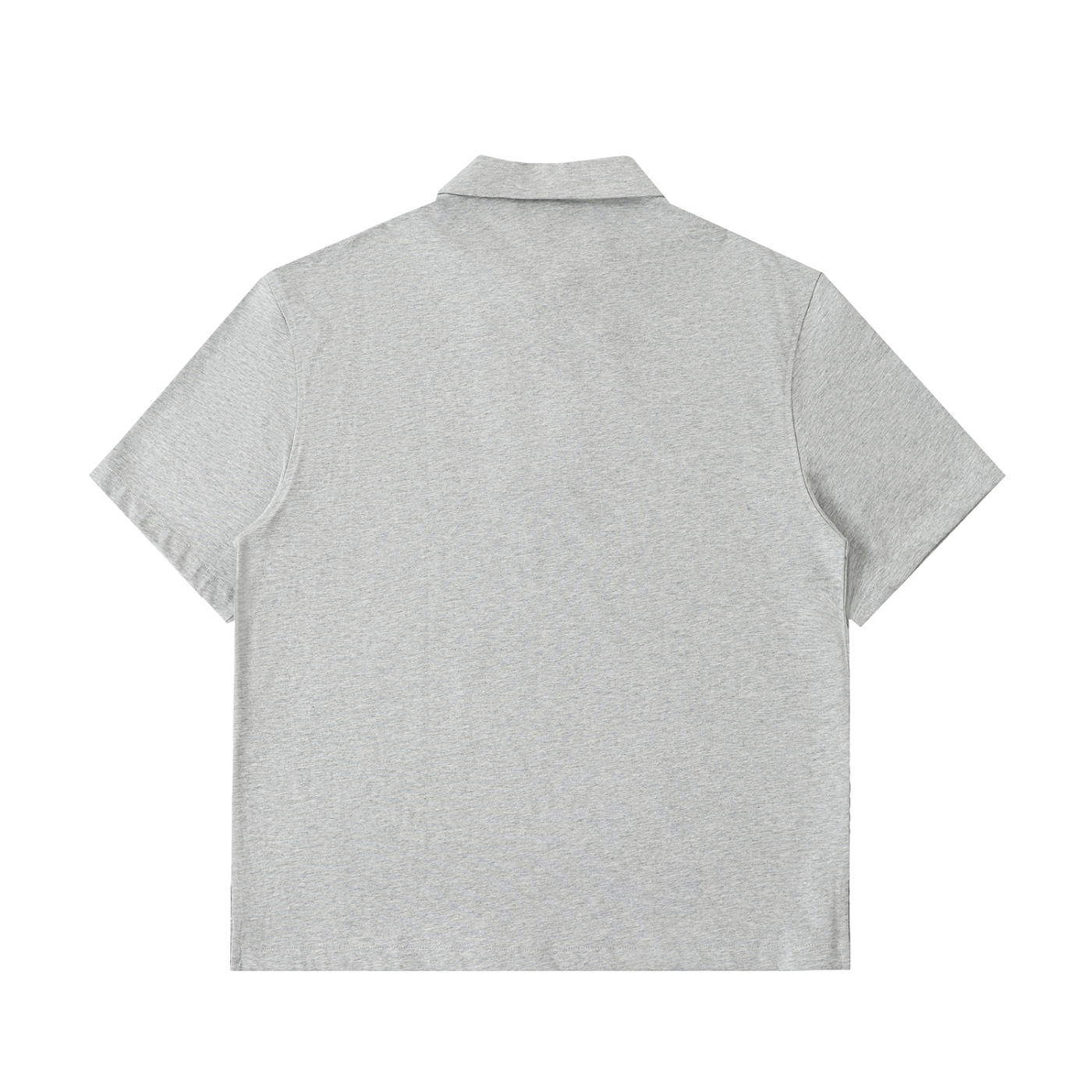 THÉVA Half-Zip Cotton Polo Shirt