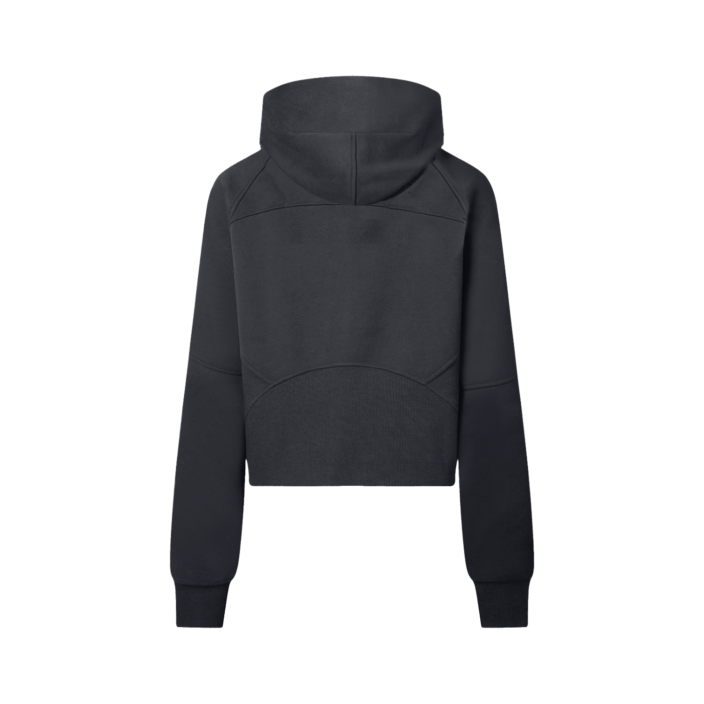 THÉVA Cropped Half-Zip Hoodie