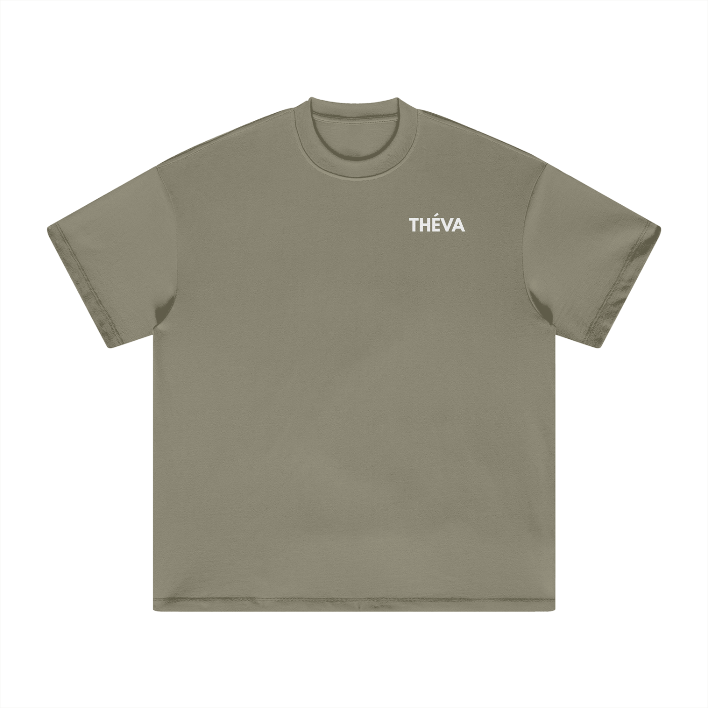 Corner logo THÉVA oversized tee