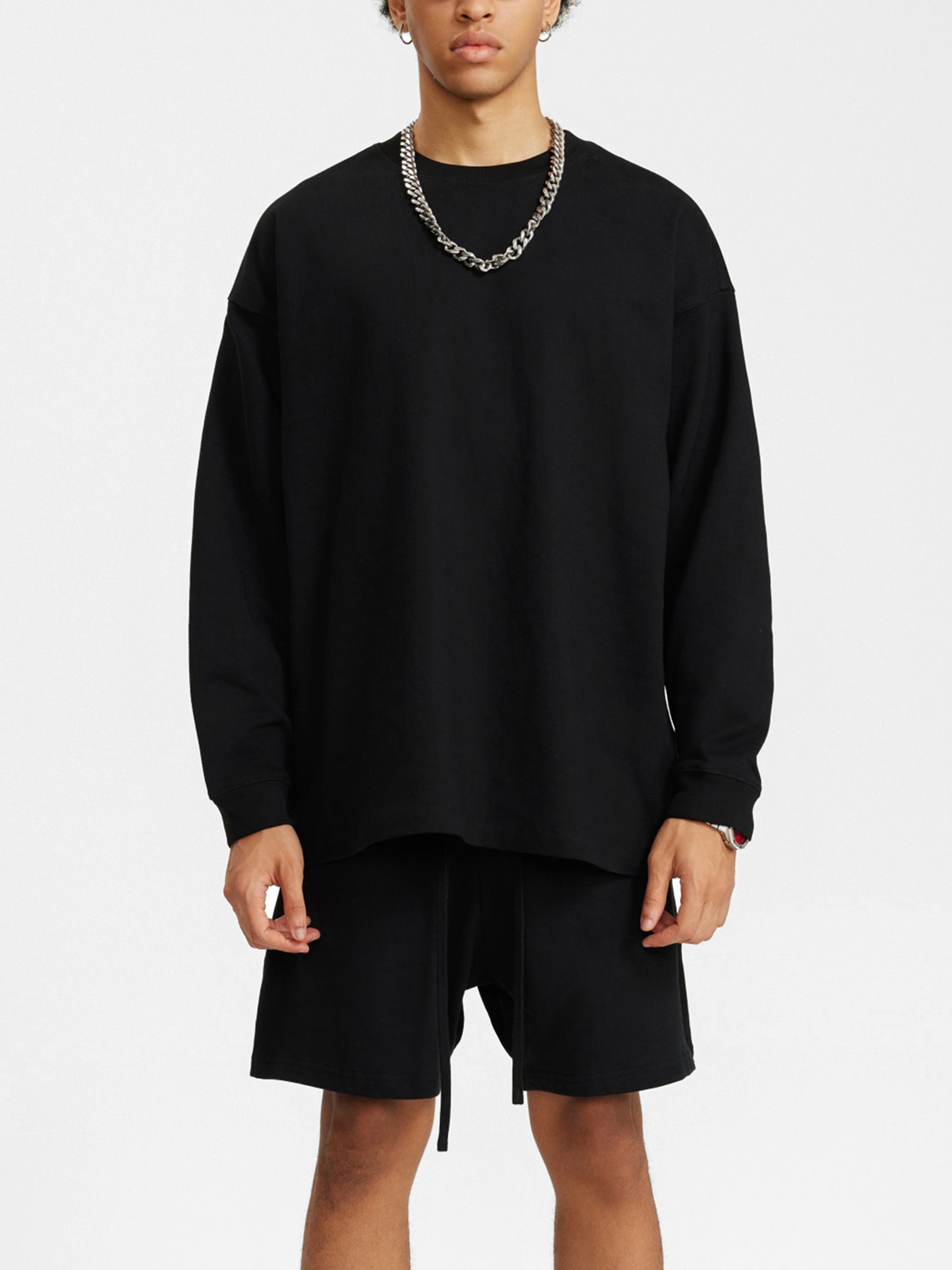 THÉVA Unisex Cotton Long Sleeve